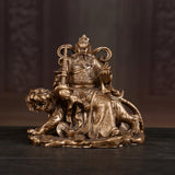 Max 12cm Bring Lucky Wealth God Chinese Fengshui Decoration Home Ornaments