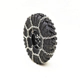 Max Metal Snow Ice Tire Chains Anti-skid Wheel Chain for 1.9" 105-110mm Tyre