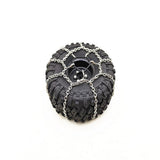Max Metal Snow Ice Tire Chains Anti-skid Wheel Chain for 1.9" 105-110mm Tyre