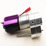 Max RC Car Transfer Case for 1/16 WPL B14 B14K B16 B16K B24 B24K B36 C14 Silver