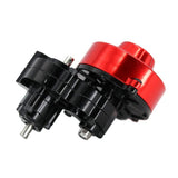 Max RC Car Center Gearbox Transmission Box Assembly with Metal Motor Gear Black