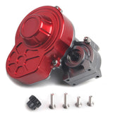 Max 1:10 RC Car Center Gear Box Assembly Parts with Motor Seat for SCX10