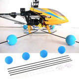 Maxbell RC Landing Training Kit RC Electric Helicopter Accs Blue for 400 450 Series