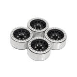 Maxbell 4 Pcs 1/10 Scale RC Crawler Replacement Wheel Hub RC Parts Upgraded Metal B