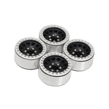 Maxbell 4 Pcs 1/10 Scale RC Crawler Replacement Wheel Hub RC Parts Upgraded Metal B