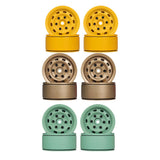 Max 4pcs Metal 1.9'' Wheels Rims Oval for 1/10 RC Crawler Axial SCX10 D90 Bronze