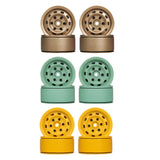 Max 4pcs Metal 1.9'' Wheels Rims Oval for 1/10 RC Crawler Axial SCX10 D90 Bronze