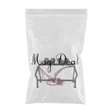 Maxbell White RC Car Roof Rack Roll Cage Bucket 6 LED Light for 1/10 Axial SCX10 4WD