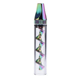Maxbell Glass Blunt Pipe Colorful Smoking Mini Pipe Glass Blunt Tip Cleaning Tool C
