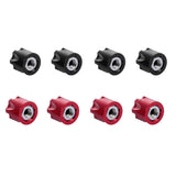 Maxbell 4pcs RC 4mm Wheel Lock Nuts for 1/10 Traxxas TRX4 Axial SCX10 90046 D90