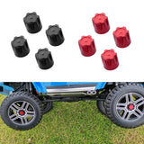 Maxbell 4pcs RC 4mm Wheel Lock Nuts for 1/10 Traxxas TRX4 Axial SCX10 90046 D90
