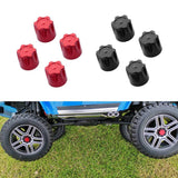 Maxbell 4pcs RC 4mm Wheel Lock Nuts for 1/10 Traxxas TRX4 Axial SCX10 90046 D90