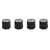 Maxbell 4pcs RC 4mm Wheel Lock Nuts for 1/10 Traxxas TRX4 Axial SCX10 90046 D90