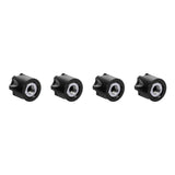 Maxbell 4pcs RC 4mm Wheel Lock Nuts for 1/10 Traxxas TRX4 Axial SCX10 90046 D90