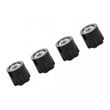 Maxbell 4pcs RC 4mm Wheel Lock Nuts for 1/10 Traxxas TRX4 Axial SCX10 90046 D90