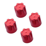 Maxbell 4pcs Aluminium RC Car Wheel Rim Center Cap M4 Nut for 1/10 RC Crawler