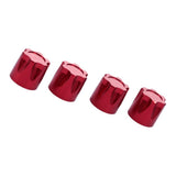 Maxbell 4pcs Aluminium RC Car Wheel Rim Center Cap M4 Nut for 1/10 RC Crawler
