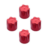 Maxbell 4pcs Aluminium RC Car Wheel Rim Center Cap M4 Nut for 1/10 RC Crawler