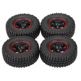 Maxbell 4pcs 1.9in 103mm 1/10 Tires with Wheel Rim for 1/10  RC Rock Crawler Parts