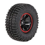 Maxbell 4pcs 1.9in 103mm 1/10 Tires with Wheel Rim for 1/10  RC Rock Crawler Parts