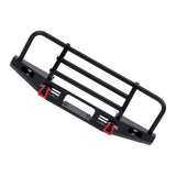 Max 1/10 Metal Front Bumper with LED Light for Traxxas TRX4 Axial Scx10 RC Car