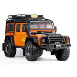 Max 1/10 Metal Front Bumper with LED Light for Traxxas TRX4 Axial Scx10 RC Car