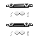 Max 2PCS RC Car Shell Body Monut with Magnetic for Axial SCX10 II 90046 1:10