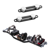 Max 2PCS RC Car Shell Body Monut with Magnetic for Axial SCX10 II 90046 1:10