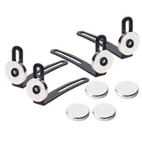 Max 4PCS Metal L-bracket with Magnetic Body Mount for Axial SCX10 1:10 RC Car