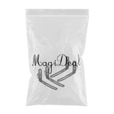 Max 4PCS Metal L-bracket with Magnetic Body Mount for Axial SCX10 1:10 RC Car