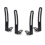 Max 4PCS Metal L-bracket with Magnetic Body Mount for Axial SCX10 1:10 RC Car