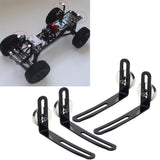 Max 4PCS Metal L-bracket with Magnetic Body Mount for Axial SCX10 1:10 RC Car