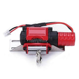 Max RC Winch & Remote Controller Receiver for 1/10 Axial SCX10 TRX4 D90 TF2 CC01