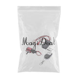Max RC Winch & Remote Controller Receiver for 1/10 Axial SCX10 TRX4 D90 TF2 CC01