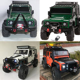 Max RC Winch & Remote Controller Receiver for 1/10 Axial SCX10 TRX4 D90 TF2 CC01