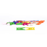 Max 50pcs Bamboo Natural Mini Wooden Clips for Clothespin Craft Decor Clips