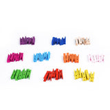Max 50pcs Bamboo Natural Mini Wooden Clips for Clothespin Craft Decor Clips