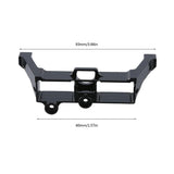Max Alloy RC Car Steering Servo Mount for 1/10 Traxxas Trx-4 RC Crawler Red