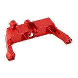 Max Alloy RC Car Steering Servo Mount for 1/10 Traxxas Trx-4 RC Crawler Red