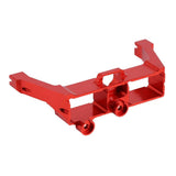 Max Alloy RC Car Steering Servo Mount for 1/10 Traxxas Trx-4 RC Crawler Red