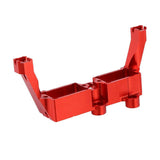 Max Alloy RC Car Steering Servo Mount for 1/10 Traxxas Trx-4 RC Crawler Red