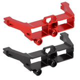 Max Alloy RC Car Steering Servo Mount for 1/10 Traxxas Trx-4 RC Crawler Red