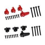 Max Aluminum Front and Rear 4 Link Mount for Traxxas Trx-4 RC Car Parts Red