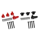 Max Aluminum Front and Rear 4 Link Mount for Traxxas Trx-4 RC Car Parts Red