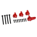 Max Aluminum Front and Rear 4 Link Mount for Traxxas Trx-4 RC Car Parts Red