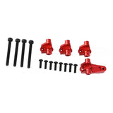 Max Aluminum Front and Rear 4 Link Mount for Traxxas Trx-4 RC Car Parts Red