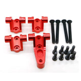 Max Aluminum Front and Rear 4 Link Mount for Traxxas Trx-4 RC Car Parts Red