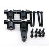 Max Aluminum Front and Rear 4 Link Mount for Traxxas Trx-4 RC Car Parts Black