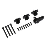 Max Aluminum Front and Rear 4 Link Mount for Traxxas Trx-4 RC Car Parts Black