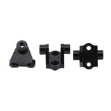 Max Aluminum Front and Rear 4 Link Mount for Traxxas Trx-4 RC Car Parts Black